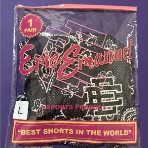 Eric Emanuel Black Paisley Shorts